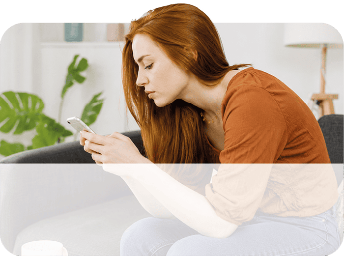 On your phone a lot?